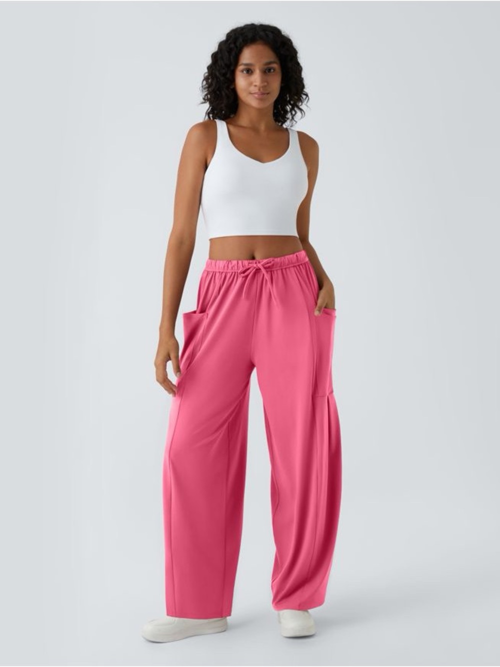 HALARA Mid Rise Wide Leg Palazzo Pants XS